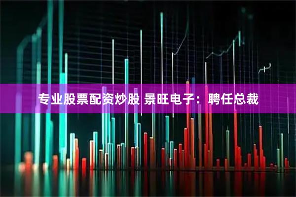 专业股票配资炒股 景旺电子：聘任总裁